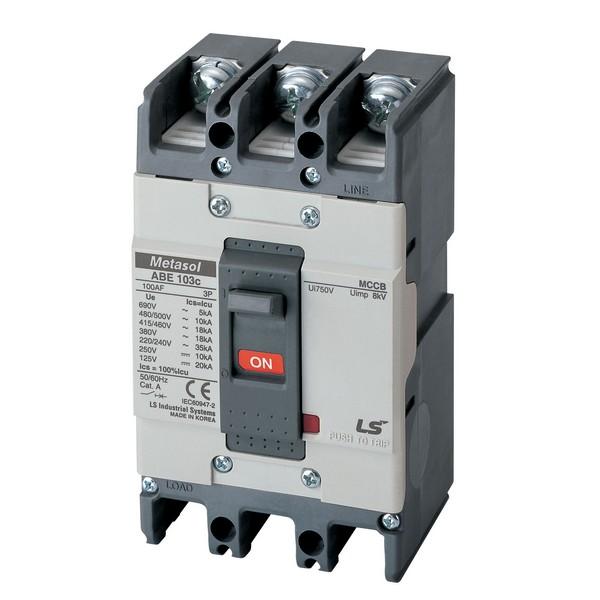 выключатель автоматический 3п 60а 22/18ка abn103c 380/415в ls electric 131008200 от BTSprom.by