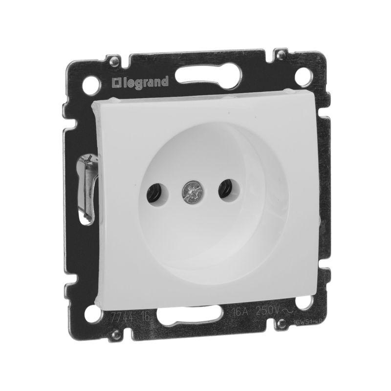розетка 1-м сп valena 16а ip21 без заземл. на винтах механизм бел. iek 774416 от BTSprom.by