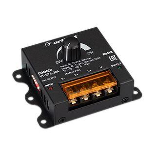диммер vt-s74-30a (12-24в) (ip20 металл) arlight 023743 от BTSprom.by