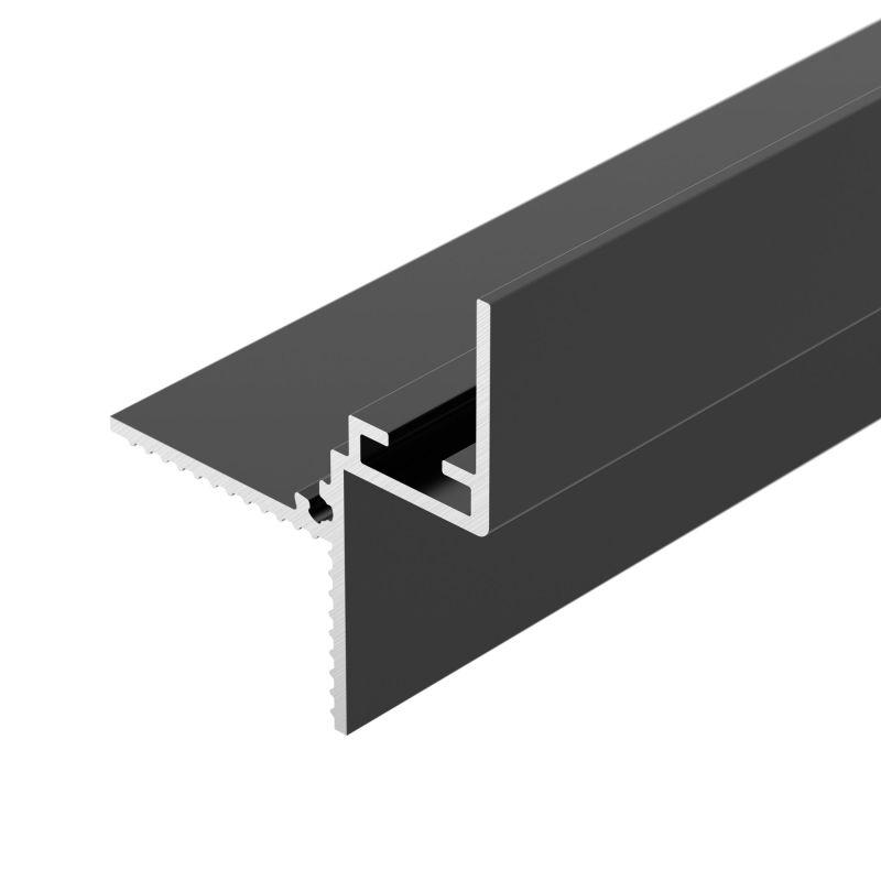 профиль ceil-shadow-12-3000 anod black l3000 алюм. arlight 052228 от BTSprom.by