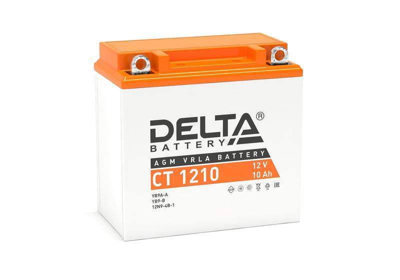 аккумулятор стартерный 12в 10а.ч delta ct 1210 от BTSprom.by