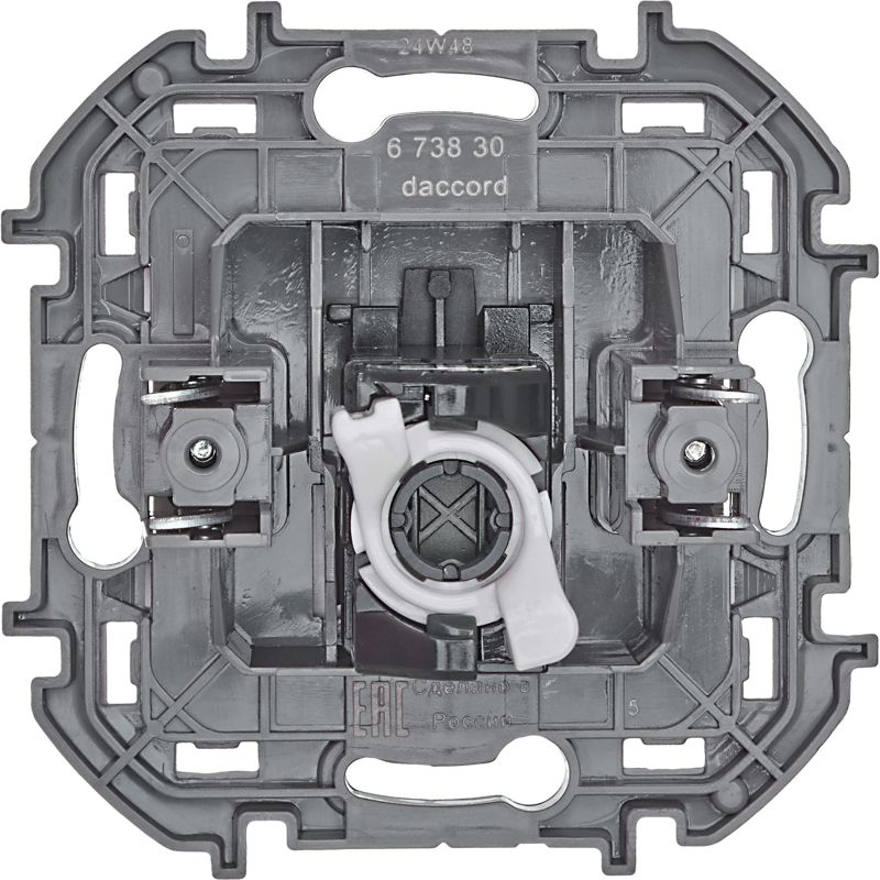  Розетка компьютерная Inspiria RJ45 кат.6 UTP механизм бел. IEK 673830 фото в каталоге от BTSprom.by