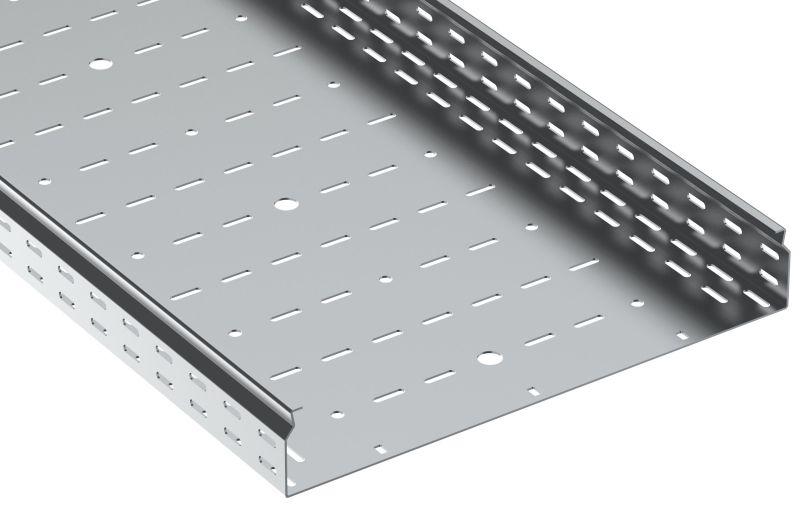 Лоток листовой перфорир. 80х500 L2000 сталь 2.0мм ESCA 7 IEK CLP10-080-500-200-2 от BTSprom.by