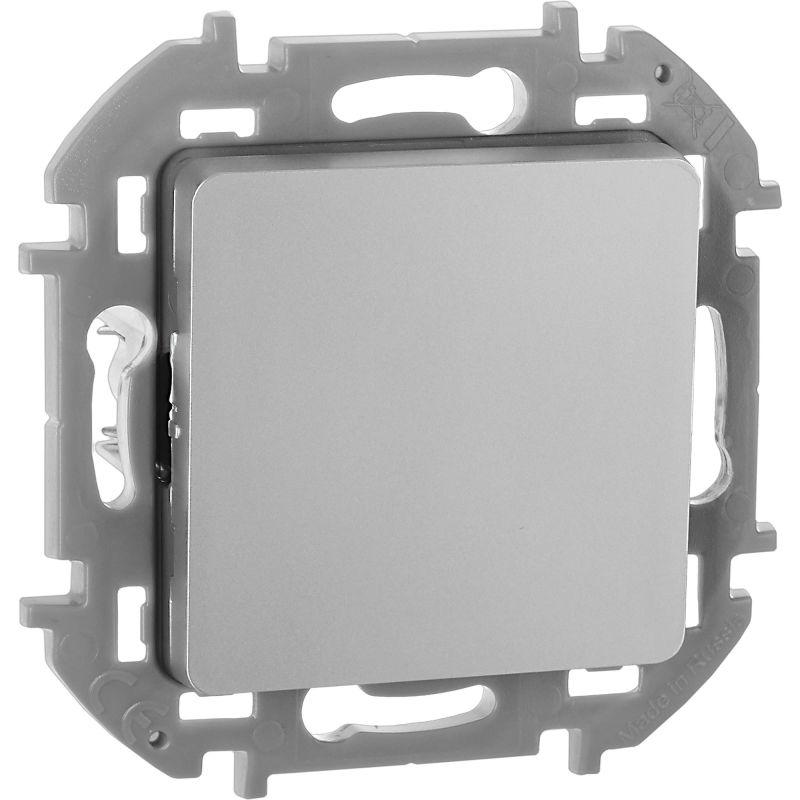 выключатель 1-кл. inspiria 10а ip20 250в 10ax механизм алюм. iek 673602 от BTSprom.by