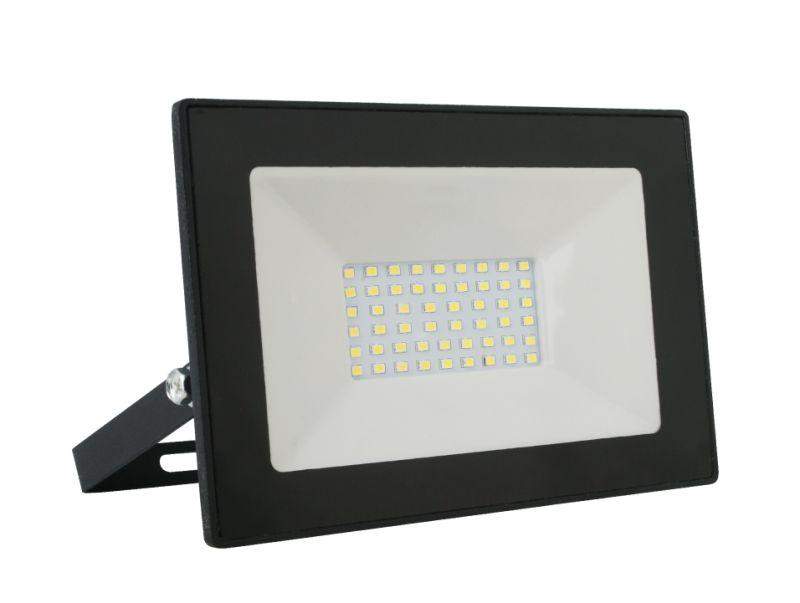 прожектор lfl-1001 с02 led 10вт ip65 6500к 630лм метал. корпус черн. ultraflash 12313 от BTSprom.by