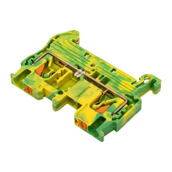  Колодка клеммная пружинная 2.5 Push-in земля EKF PIT-2.5-pe фото в каталоге от BTSprom.by