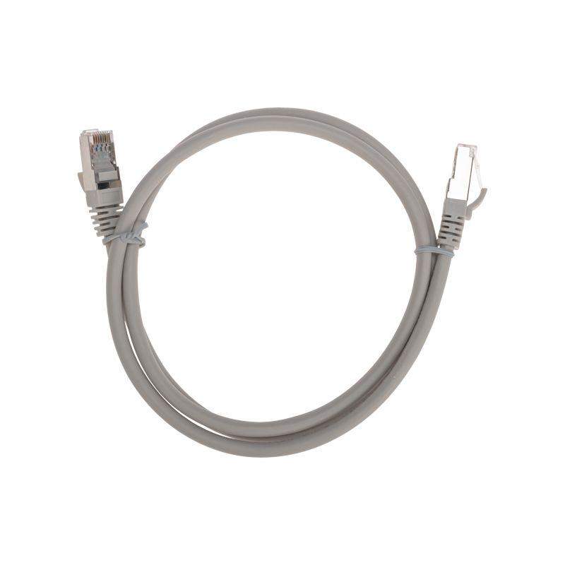  Патч-корд F/UTP кат.6 RJ45-RJ45 26AWG LSZH 1м сер. Rexant 02-0210-1 фото в каталоге от BTSprom.by