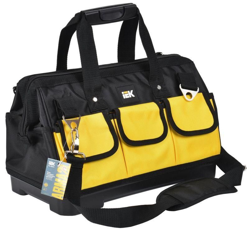 сумка монтажника с пластиковым дном bg-03 iek arma2l 5 iek a2l5-bg12-03-k02 от BTSprom.by