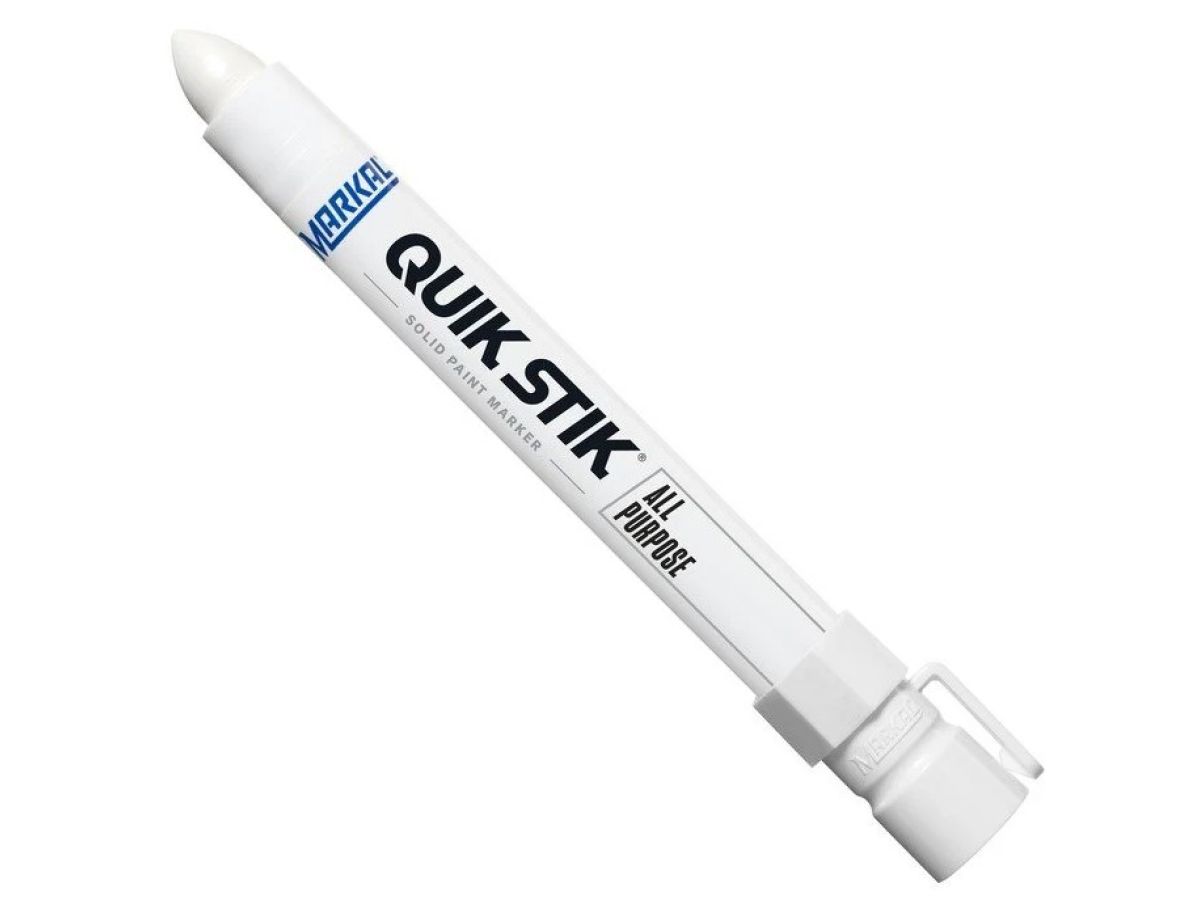 маркер промышл. на основе твердой краски markal quik stik all purpose белый (толщина линии 17 мм. цвет белый) 61051 от BTSprom.by
