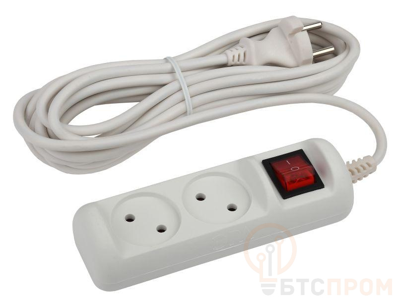 Удлинитель 2х5м без заземл. 10А IP20 U-2s-5m-2х1 ПВС 2х1 с выкл. Эра Б0044048 фото в каталоге от BTSprom.by  Удлинитель 2х5м без заземл. 10А IP20 U-2s-5m-2х1 ПВС 2х1 с выкл. Эра Б0044048 фото в каталоге от BTSprom.by