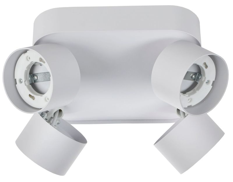 светильник 4044 накладной потолочный 4хgx53 бел. iek lt-upb0-4044-gx53-1-k01 от BTSprom.by