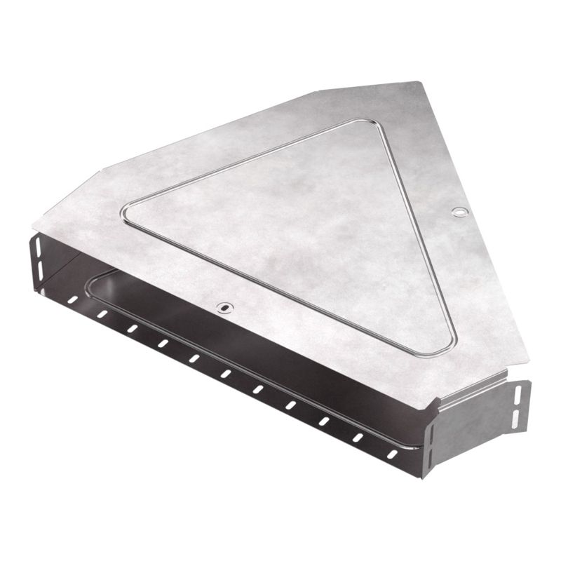 Угол горизонтальный 45град. 600х100 0.8мм с крышкой Стандарт Промрукав PR16.0621 от BTSprom.by