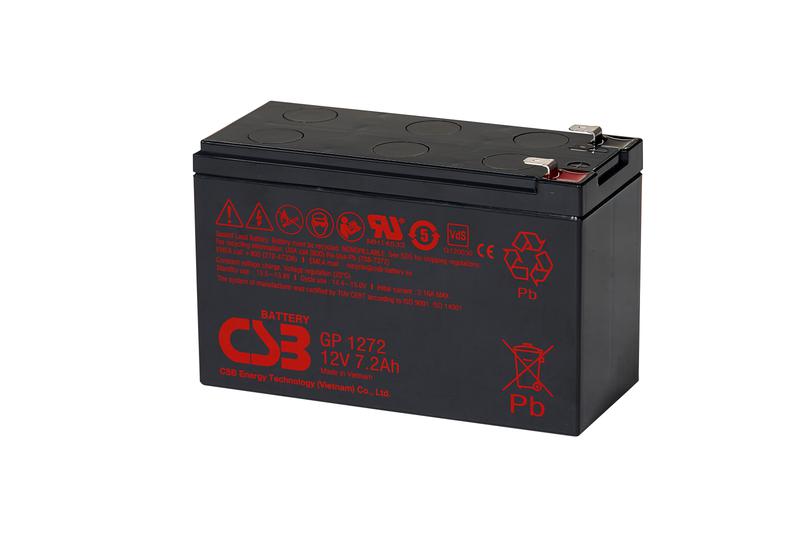 аккумулятор 12в 7.2а.ч csb gp1272 csb от BTSprom.by