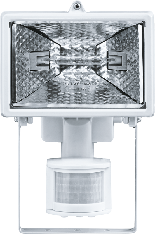 прожектор 94 608 nfl-sh1-150-r7s/wh 150вт r7s ip44 (ио 150вт бел. с датчиком движ.) navigator 94608 от BTSprom.by