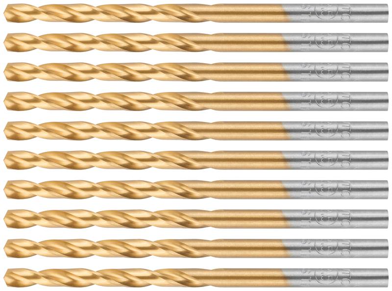  Сверло по металлу Profi с титановым покрытием 3.5х70мм (уп.10шт) Cutop 52-437 фото в каталоге от BTSprom.by