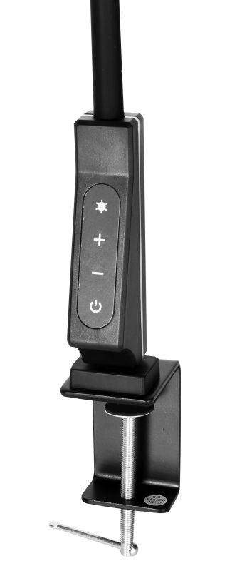 Светильник светодиодный KD-837 C02 LED наст. на струбц. 7Вт 230В 450лм сенс.рег.ярк и цвет.темп USB-5В 1А черн. Camelion 13885 фото в каталоге от BTSprom.by  Светильник светодиодный KD-837 C02 LED наст. на струбц. 7Вт 230В 450лм сенс.рег.ярк и цвет.темп USB-5В 1А черн. Camelion 13885 фото в каталоге от BTSprom.by