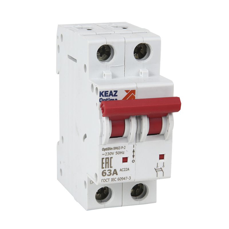 выключатель нагрузки мод. 2п 40а optidin bm63p om4 рег кэаз 234001 от BTSprom.by