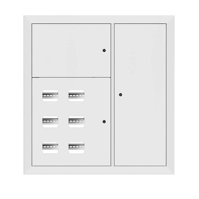 щит этажный 6кв. ral9003 (1000х950х160) proxima ekf mb29-v-6-ral9003 от BTSprom.by