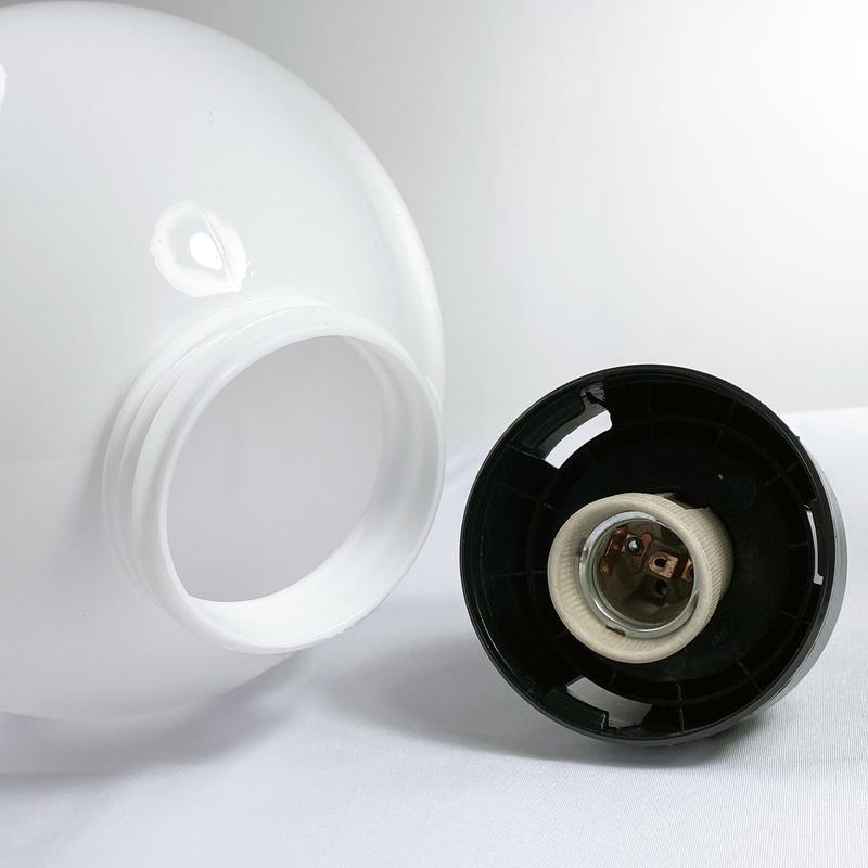  Светильник НТУ 06-40-01 "Шар" 200 Г IP55 опал ПММА/корпус черн. Элетех 1030480229 фото в каталоге от BTSprom.by