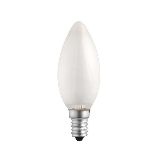 лампа накаливания b35 240v 60w e14 frosted jazzway 3320522 от BTSprom.by