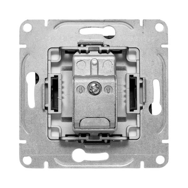  Розетка телевизионная оконечная TV СП Эпика механизм черн. EKF UP1-SOB-TV-3 фото в каталоге от BTSprom.by