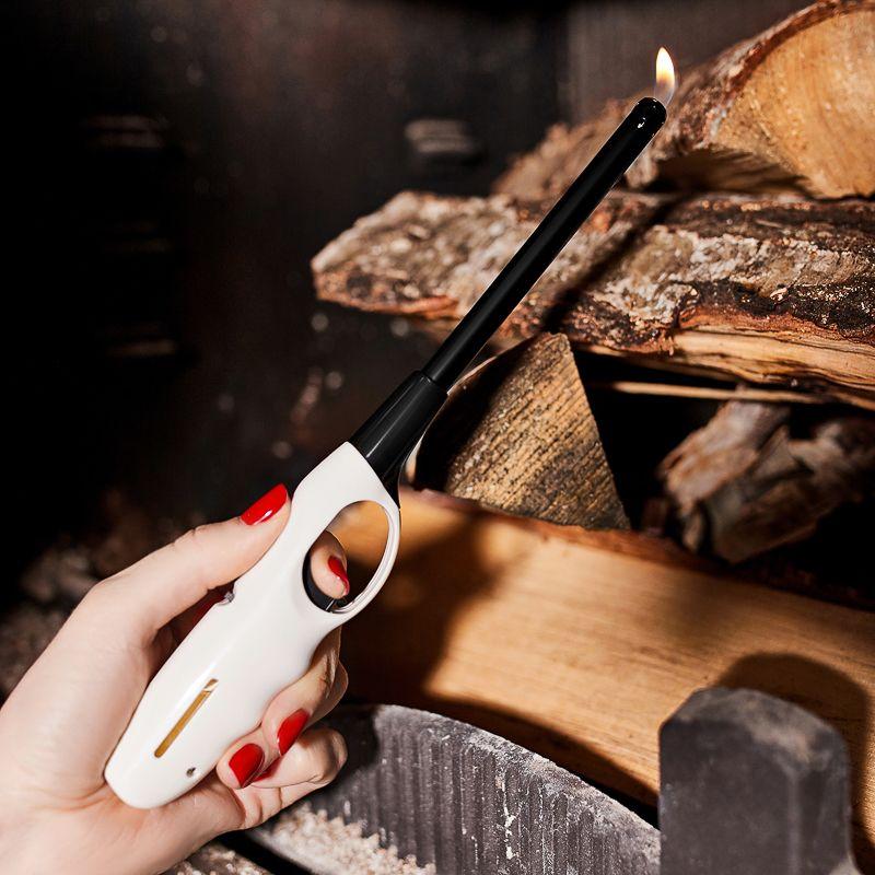  Пьезозажигалка газовая СК-302L бытовая с классическим пламенем многоразовая бел. СОКОЛ 61-0962 фото в каталоге от BTSprom.by