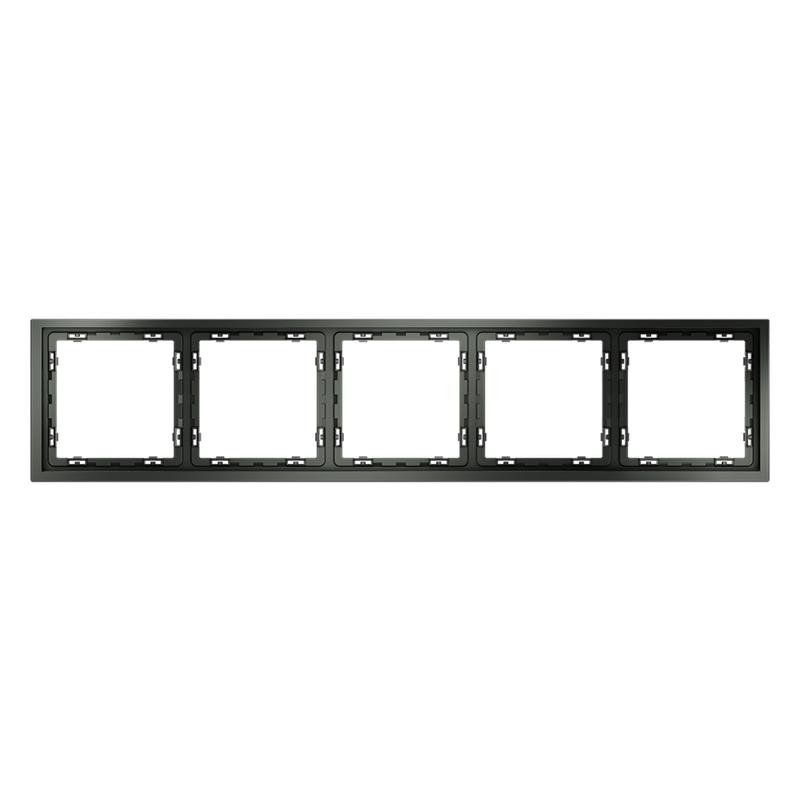  Рамка 5-м S70 пластик. титан Voltum VLS100506 фото в каталоге от BTSprom.by