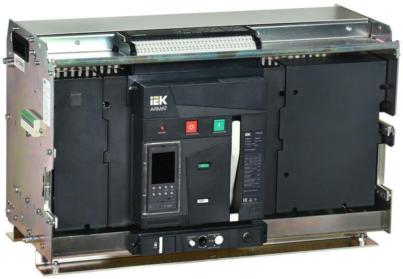 выключатель автоматический воздушный 3п h 5000а 150ка td выдвиж. с комплектом аксессуаров armat iek ar-acb-3vh-150-5000a-tdcf от BTSprom.by