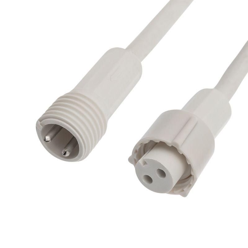  Гирлянда светодиодная "Светодиодный Дождь" 2х1.5м 360LED син. 23Вт 230В IP67 постоян. свечение провод каучук бел. Neon-Night 237-113 фото в каталоге от BTSprom.by