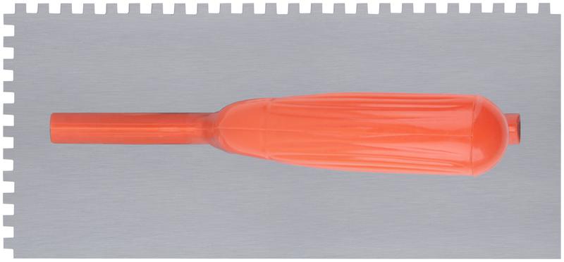 гладилка зубчатая 280х130мм зуб 6х6мм пластик. ручка стальная курс 05137 от BTSprom.by