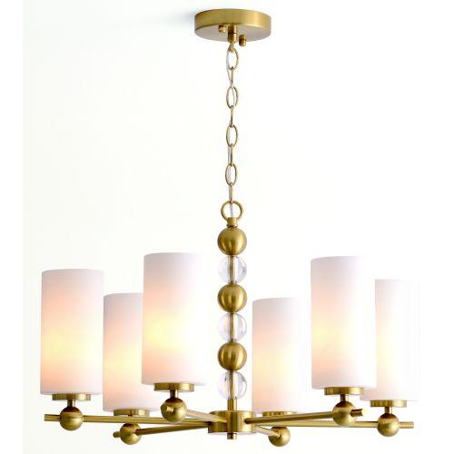 люстра antonella 3181-306 40вт 6хe27 модерн rivoli б0068107 от BTSprom.by