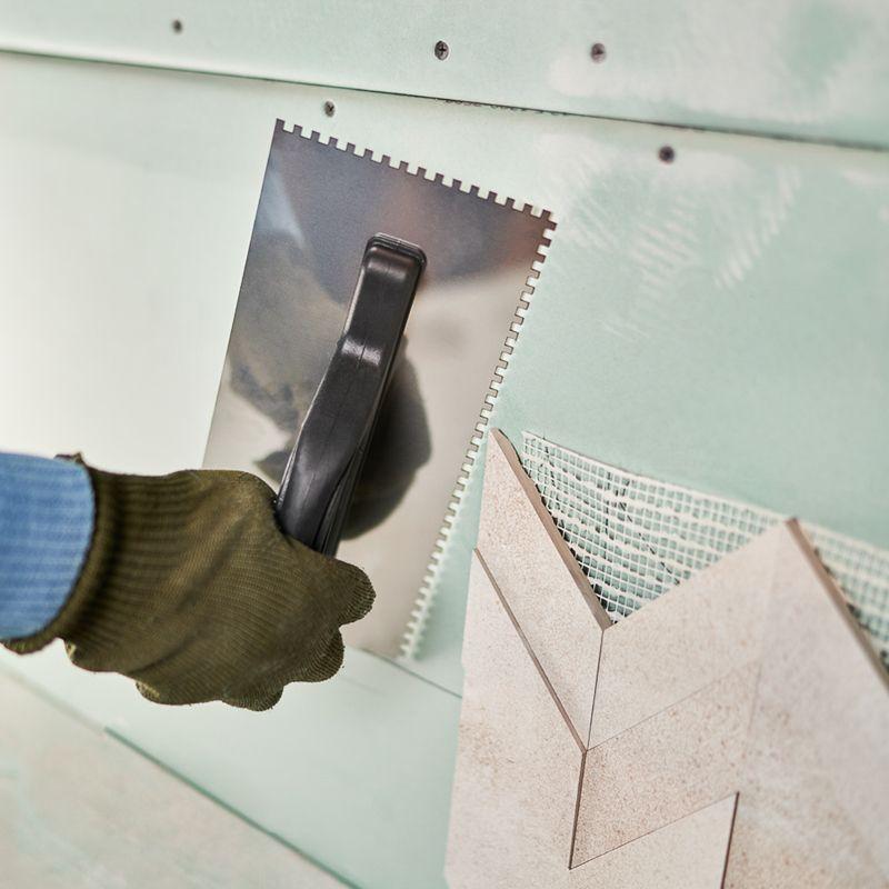  Гладилка нержавеющая 130х270мм зуб 4х4мм ручка Rexant 89-0252 фото в каталоге от BTSprom.by