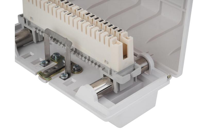  Коробка КРТП-В/10-Р плинт ПВТ замок ключ универсальный ССД 120901-00062 фото в каталоге от BTSprom.by
