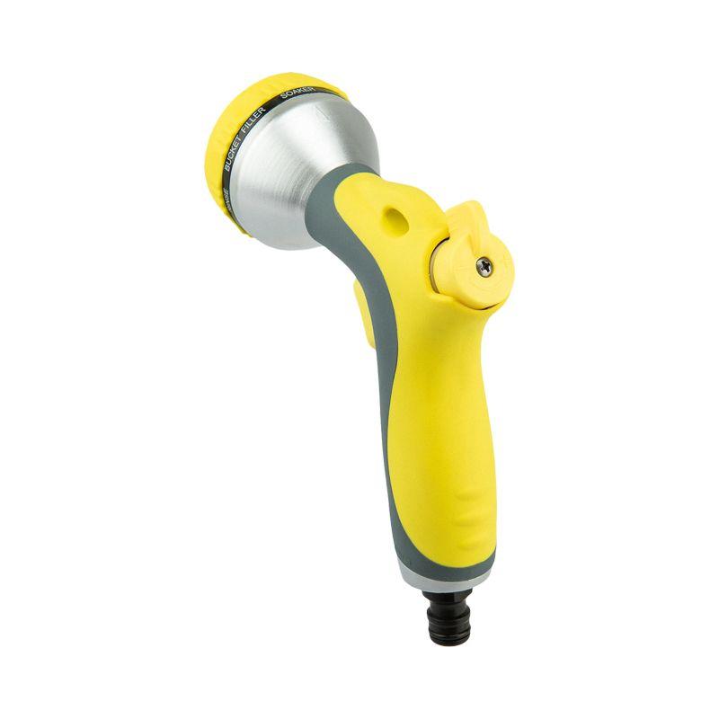  Пистолет-распылитель многофункциональный с прорезиненной ручкой и курком 7 режимов ЧЕТЫРЕ СЕЗОНА 62-0286 фото в каталоге от BTSprom.by