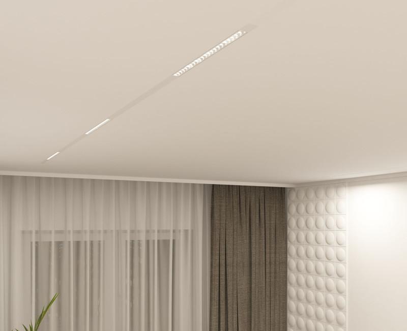  Светильник SMARTLENS 18Вт 3000К-6000К DIM линейный бел. DENKIRS 629677 фото в каталоге от BTSprom.by