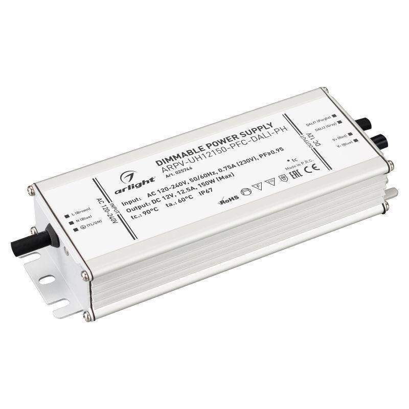 блок питания arpv-uh12150-pfc-dali-ph 12в 12.5а 150вт ip67 метал. 7 лет arlight 025746 от BTSprom.by блок питания arpv-uh12150-pfc-dali-ph 12в 12.5а 150вт ip67 метал. 7 лет arlight 025746 от BTSprom.by