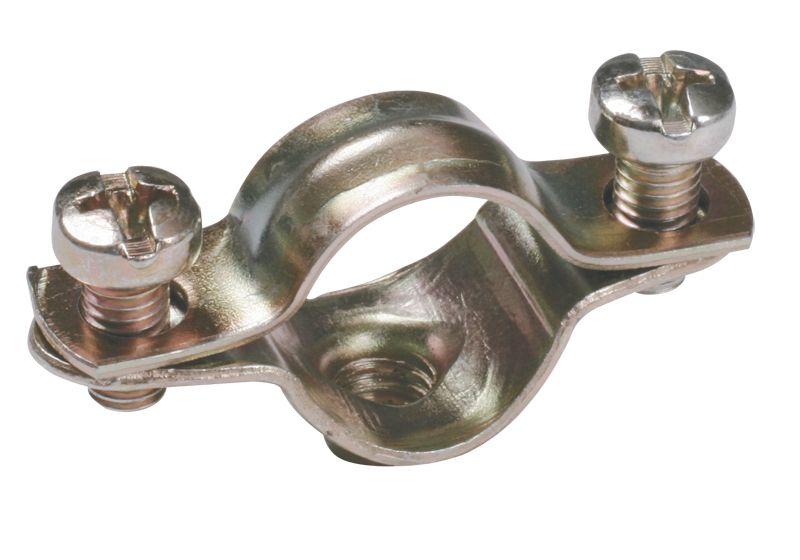 скоба двухкомпонентная d14-15мм метал. (уп.100шт) iek cma12-14-100 от BTSprom.by