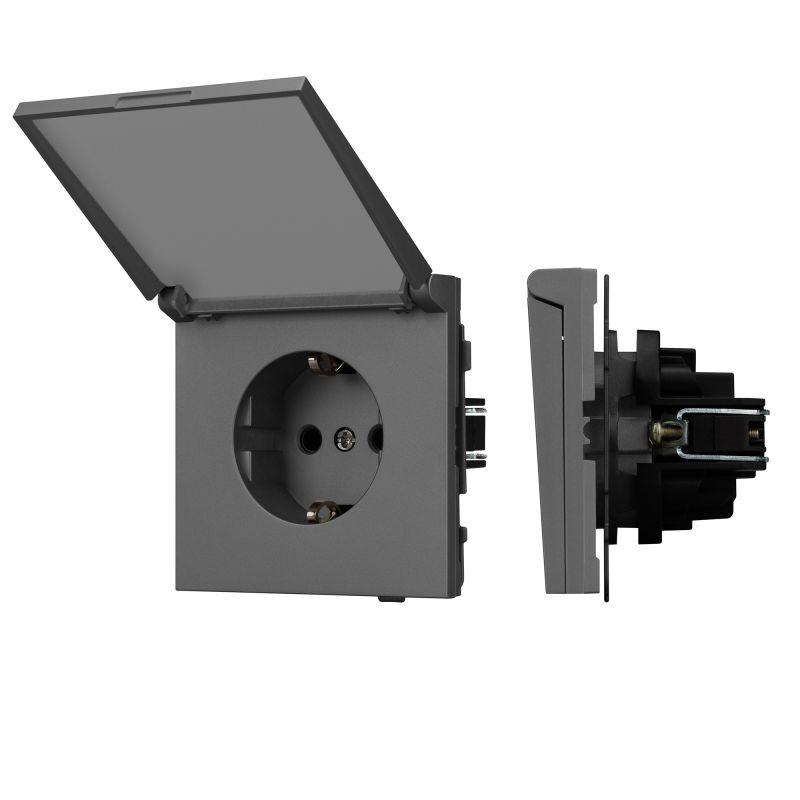 розетка sct-tendo-mcp-sfpl-gr 16а 230в влагозащ. механизм arlight 054601 от BTSprom.by