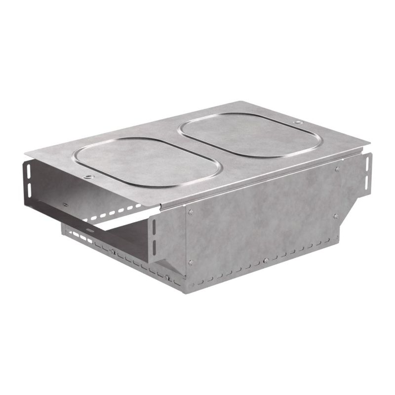 ответвитель для лотка т-образный 400х100 с крышкой стандарт промрукав pr16.0970 от BTSprom.by