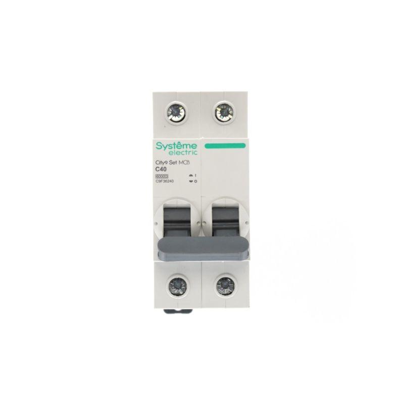  Выключатель автоматический 2п City9 Set (АВ) С 40А 6кА 230В SE C9F36240 фото в каталоге от BTSprom.by