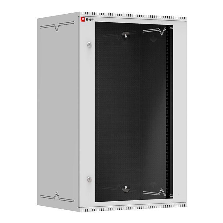 шкаф телекоммуникационный astra a штн 18u 600х450 настенный дверь стекло proxima ekf itb18g450 от BTSprom.by