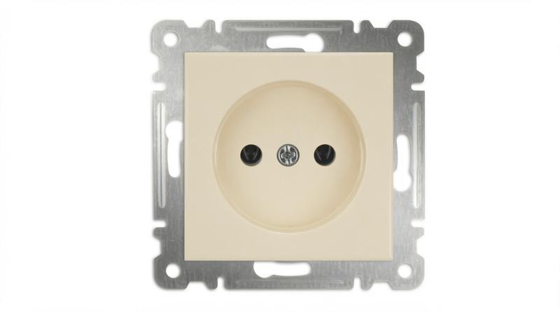 розетка 1-м сп karea 10а ip20 без заземл. механизм крем. makel 57010022 от BTSprom.by