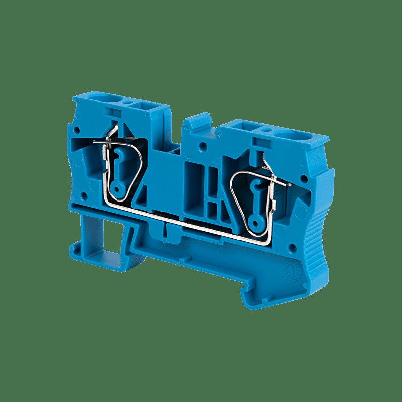 клемма пружинная проходная 6кв.мм син. mts-6bl овен 136890 от BTSprom.by