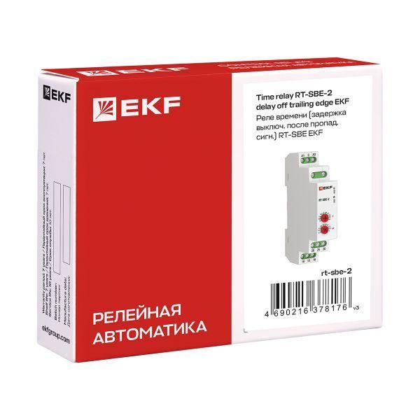  Реле времени RT-SBE-2 (задержка выключ. после пропад. сигн.) PROxima EKF rt-sbe-2 фото в каталоге от BTSprom.by
