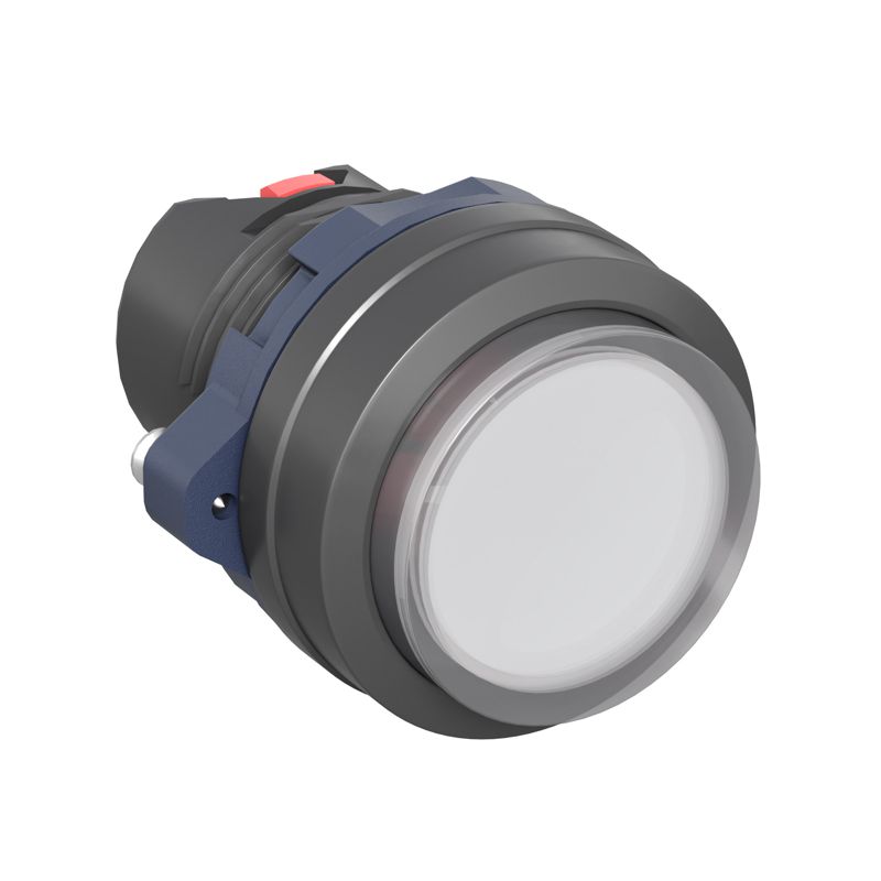 головка кнопки выпуклая прозрачная с фиксацией бел. dkc m22p-cllwp от BTSprom.by