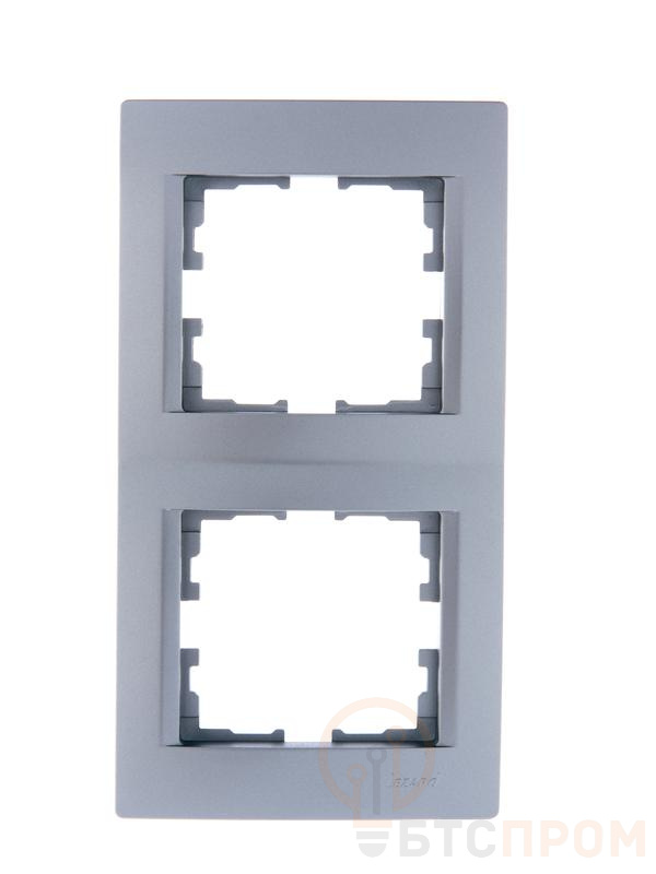 Рамка 2-м Karina вертикал. матов. серебр. LEZARD 707-4300-152 фото в каталоге от BTSprom.by  Рамка 2-м Karina вертикал. матов. серебр. LEZARD 707-4300-152 фото в каталоге от BTSprom.by