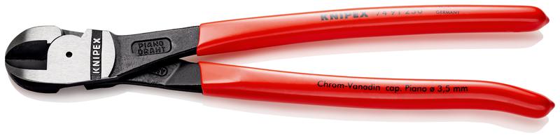 бокорезы особой мощности l250 режущие кромки по центру knipex kn-7491250sb от BTSprom.by
