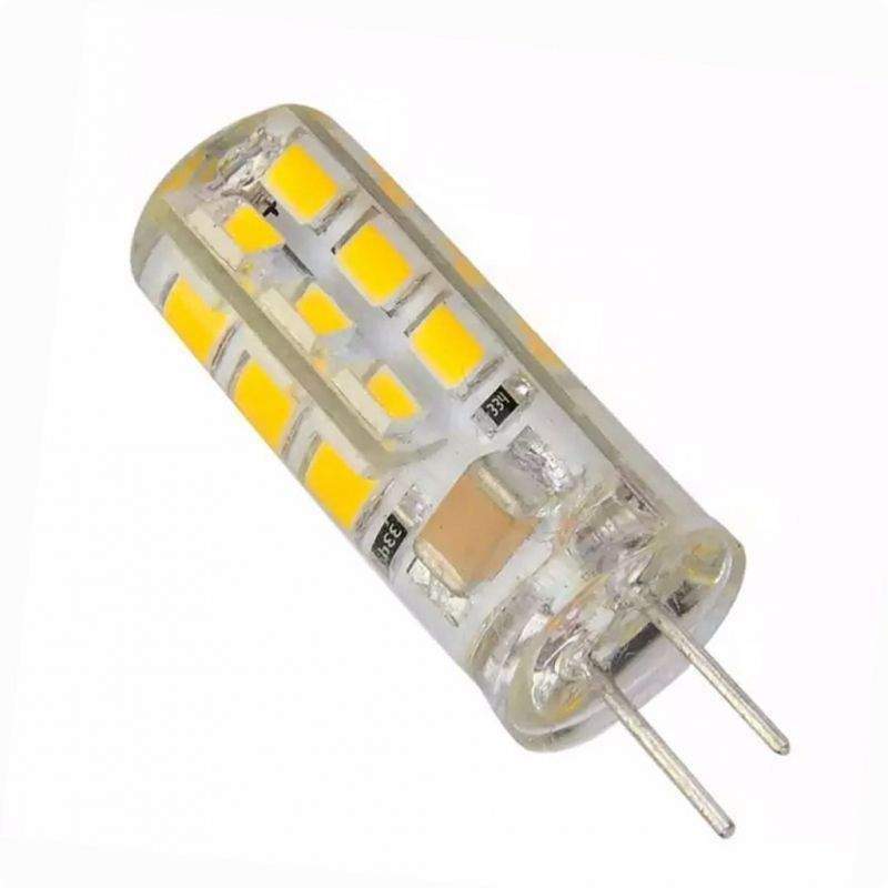 светодиодная лампа led favourite g4 3w 2835 24 3000 220v silicon (5800-6500 к) от BTSprom.by