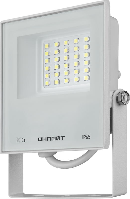 прожектор светодиодный 90 134 ofl-30-4k-wh-ip65-led 30вт 4000к ip65 2400лм бел. онлайт 90134 от BTSprom.by