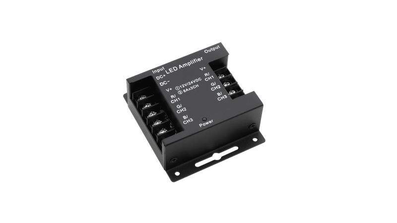 Усилитель RGB AMP-RGB-24A-Bl 24А черн. SWG Standard 00-00001071 фото в каталоге от BTSprom.by  Усилитель RGB AMP-RGB-24A-Bl 24А черн. SWG Standard 00-00001071 фото в каталоге от BTSprom.by